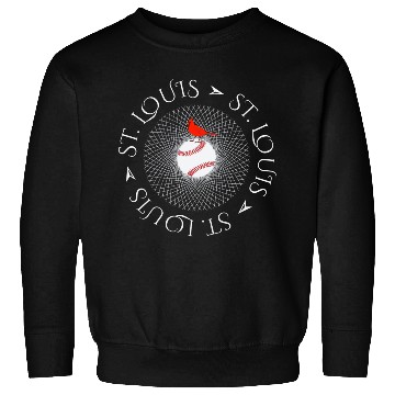 Discover Saint Louis Red Cardinal Circle Font 2019 Sweatshirts
