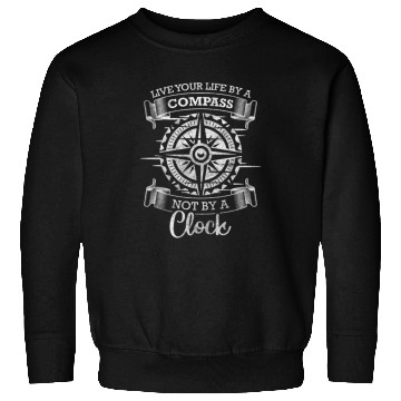 Discover Compass North Ship Sweatshirts