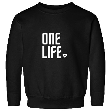 Discover ONE LIFE vegan heart Sweatshirts
