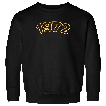 Discover 1972 Year Yellow Sweatshirts