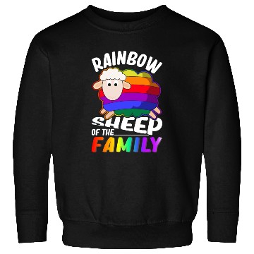 Discover Rainbow Sheep Lesbian Gay Pride Sweatshirts