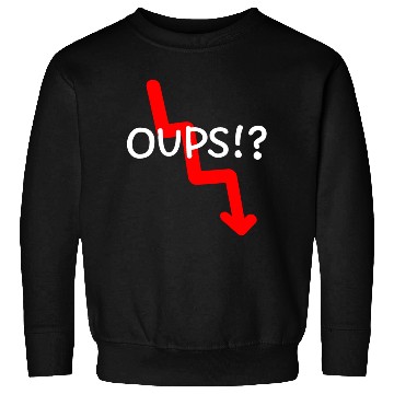 Discover Market Crash Oups!? Sweatshirts