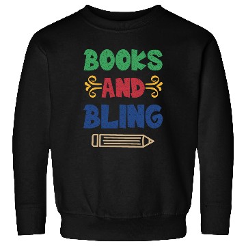 Discover Books And Bling Sweatshirts