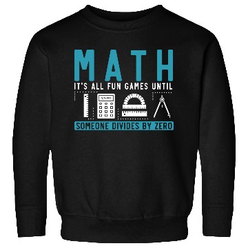 Discover Math Teacher Pun Mathematics Joke Sweatshirts