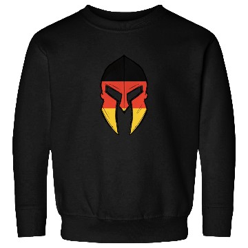 Discover germany flag in Spartan warrior Helmet Sweatshirts