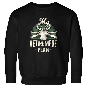 Discover Buck Deer Hunting Hunter Retired Sweatshirts