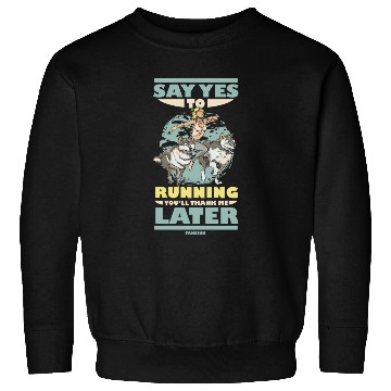 Discover Run jogging sport race training gift Sweatshirts