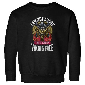 Discover Vikings Mythology Valhalla People Sweatshirts