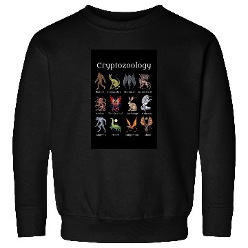 Discover Cryptozoology Cryptid Creatures Sweatshirts