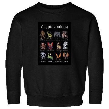 Discover Cryptozoology Cryptid Creatures Sweatshirts