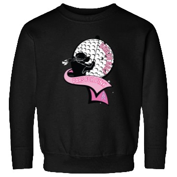 Discover Pars for Pink Driller Girls Golf Sweatshirts