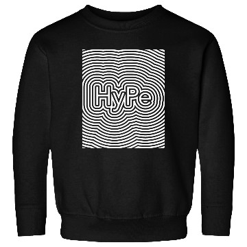 Discover Hype optical illusion op art white lines Sweatshirts
