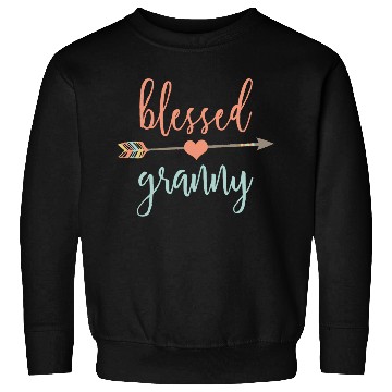 Discover Cute Arrow Blessed Granny Announcement Sweatshirts