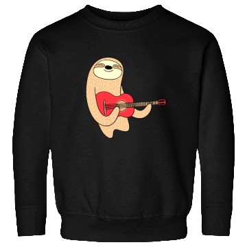 Discover SLOTH WITH GUITAR Sweatshirts