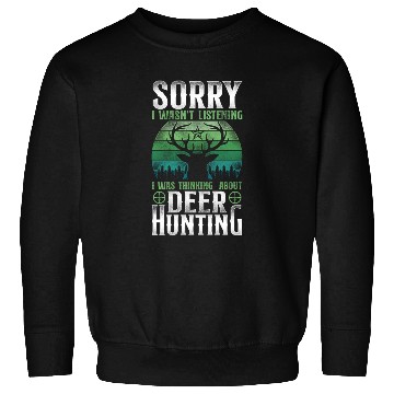Discover Buck Deer Hunting Hunter Vintage Sweatshirts