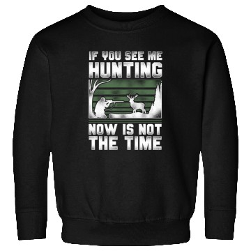 Discover Buck Deer Hunting Hunter Vintage Sweatshirts
