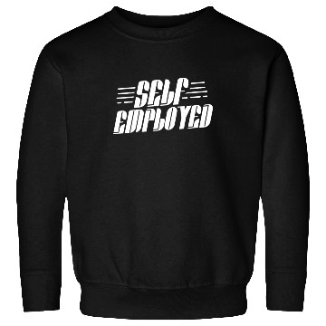 Discover Self Employed Freelancer Work Job Boss Sweatshirts