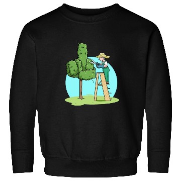 Discover Garden Gardener Cut Hedge Middle Finger Gardening Sweatshirts