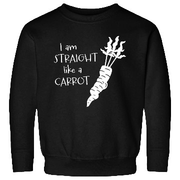 Discover straight like a carrot - white uni I Sweatshirts
