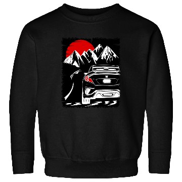 Discover Driving at Sunset Sweatshirts
