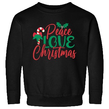 Discover Peace Love Christmas Sweatshirts