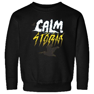 Discover Calm Before the Storm Stickers Sweatshirts