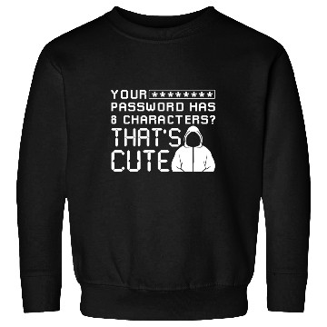 Discover Hacker Cyber Security Password Sweatshirts