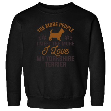 Discover I Love My Yorkshire Terrier Sweatshirts