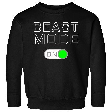 Discover Beast Funny Workout Gym Mode Sweatshirts