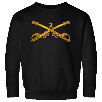 Discover Army 2nd Cavalry Branch wo Txt Sweatshirts