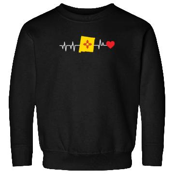 Discover New Mexico Heartbeat Gift Sweatshirts