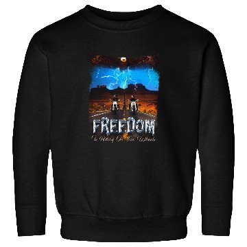 Discover Motorcycle Freedom Vintage Classic Biker Sweatshirts