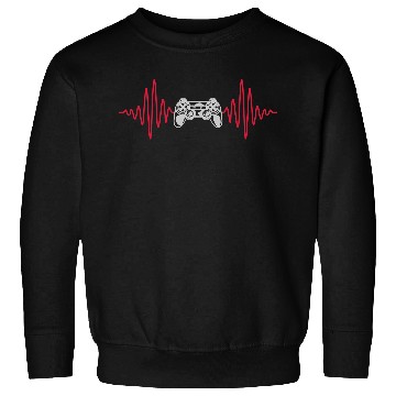 Discover heartbeat console retro controller Sweatshirts