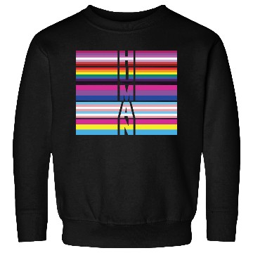 Discover LBGT Flag Gay Pride Human Sweatshirts