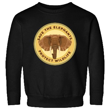 Discover Save The Elephants - World Elephant Day Sweatshirts