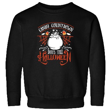 Discover Candy Countdown Days Till Halloween Candy Corn Sweatshirts