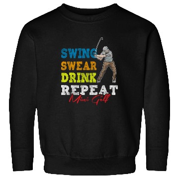 Discover Mini Golf Course Golf Golf Sweatshirts