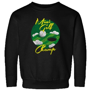 Discover Mini Golf Course Golfers Victory Golf Sweatshirts
