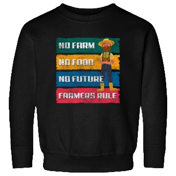 Discover Farming Nature Fields Profession Sweatshirts