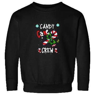 Discover Cute Funny Candy Cane Crew Funny Christmas Candy Sweatshirts
