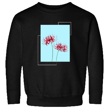 Discover Red Spider Lily Lycoris Recoil Anime Fanart Sweatshirts