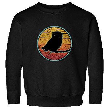 Discover Cute Black Owl Sweatshirts