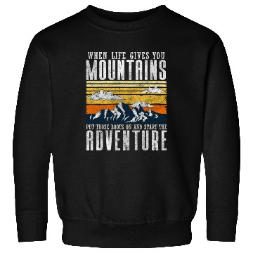 Discover Climber The Alps Mountaineering Climbers Sweatshirts