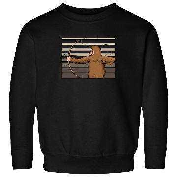 Discover Traditional Archery Bigfoot Archer Arrow Bow Sweatshirts