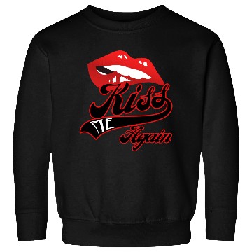 Discover Kiss Me Again Sexy Lip Redline Swoosh Graphic. Sweatshirts