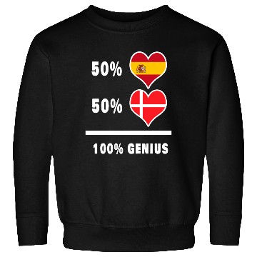 Discover Denmark and Spain Genius / gift Sweatshirts