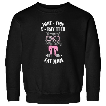 Discover Cat Lover Full Time Cat Mom Sweatshirts