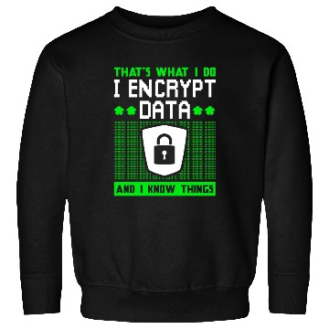Discover Cyber Security Expert Encryption Sweatshirts