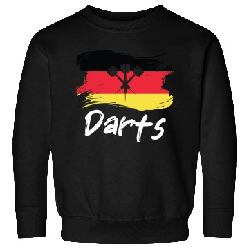 Discover Darts German Flag Dart Throwing Germany Country Sweatshirts
