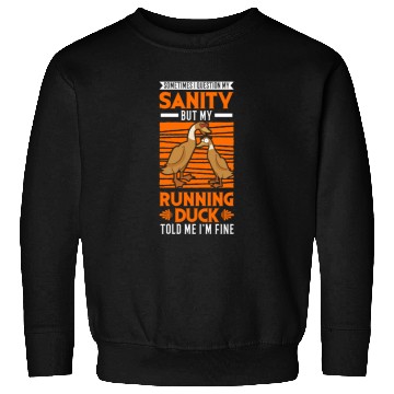 Discover Running Duck Sanity Sweatshirts